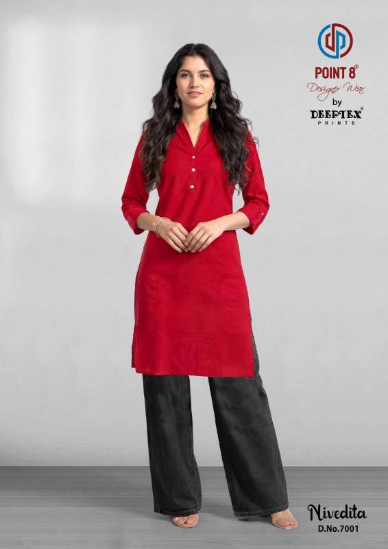 Deeptex nivedita vol-7 Kurti manufacturers in Hyderabad